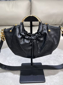 Dior original calfskin walk in purse M4511 black