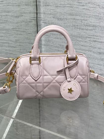Dior original calfskin groove 17 nano bag S4000 pink