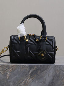 Dior original calfskin groove 17 nano bag S4000-2 black