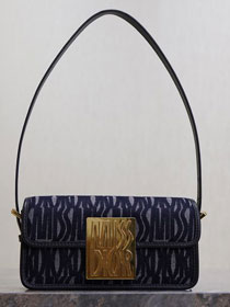 Dior original denim miss dior flap bag M2610 blue