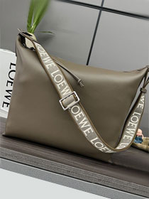 Loewe original calfskin cubi crossbody bag B906K70 olive