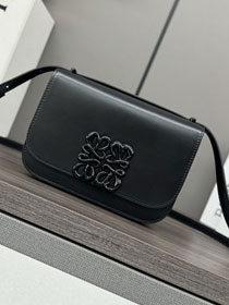 Loewe original calfskin mini goya shoulder bag A896W55 black