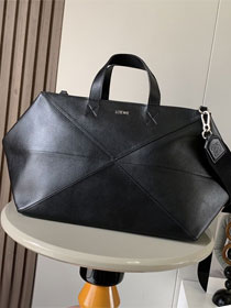 Loewe original calfskin puzzle fold duffle B510PUB black