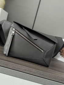 Loewe original calfskin small puzzle bumbag B510SE dark grey