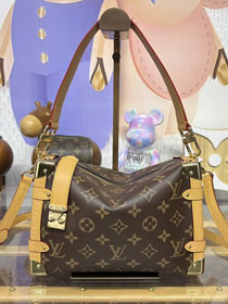 Louis vuitton original monogram canvas side trunk mm M46358