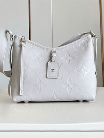 Louis vuitton original calfskin carryAll pm M12917 light grey