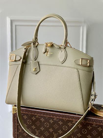 Louis vuitton original calfskin lock it MM bag M11214 clay