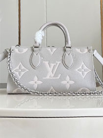 Louis vuitton original calfskin onthego east west M14213 grey