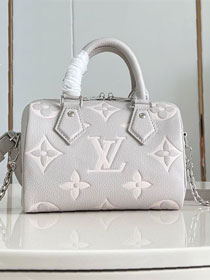 Louis vuitton original calfskin speedy 20 M46397 grey
