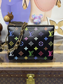 Louis vuitton original lambskin coussin BB bag M13232 black