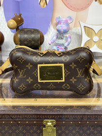 Louis vuitton original monogram canvas bone wearable wallet M12615