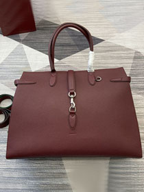 GG original calfskin large tote bag 796761 bordeaux