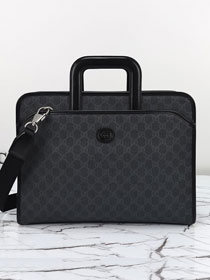GG original canvas breifcase 700531 black