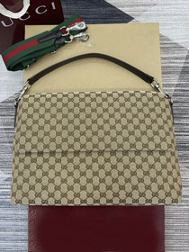 GG original canvas large crossbody bag 821616 beige