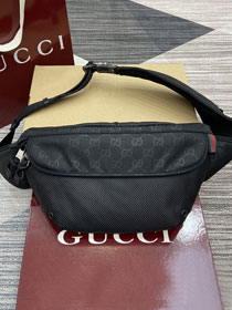 GG original canvas small belt bag 804262 black