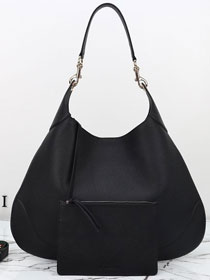 GG original calfskin B large shoulder bag 820169 black