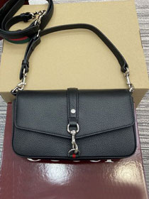 GG original calfskin small crossbody bag 821623 black