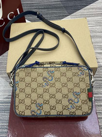 GG original canvas small crossbody bag 834802-2 brown