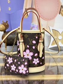 Louis vuitton original monogram canvas nano bucket M13417