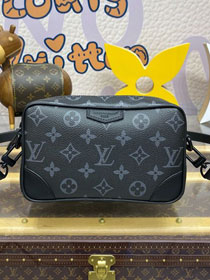 Louis vuitton original monogram eclipse trocadero wearable wallet M14253