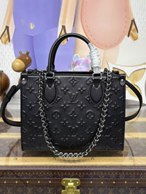 Louis vuitton original calfskin onthego PM M14576 black