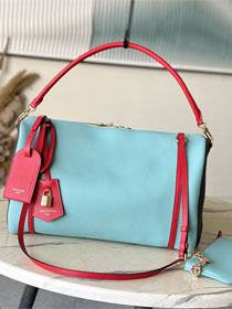 Louis vuitton original calfskin speedy soft 40 M13668 blue