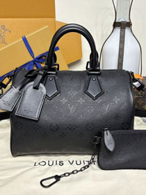 Louis vuitton original soft calfskin speedy P9 30 M14074 black