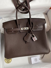 Hermes original togo leather birkin 35 bag H35-1 ebene