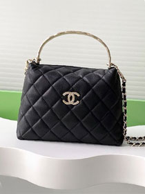 CC original grained calfskin pouch AP4591 black