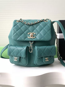 CC original grained calfskin backpack AS3860 green