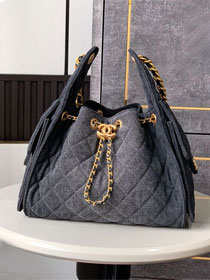 CC original denim 25 small handbag AS5293 black