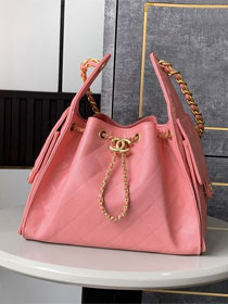 CC original grained calfskin 25 small handbag AS5293 hot pink