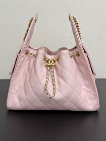 CC original grained calfskin 25 small handbag AS5293 light pink