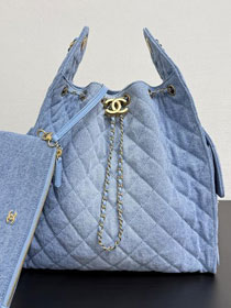 CC original denim 25 medium handbag AS5311 blue