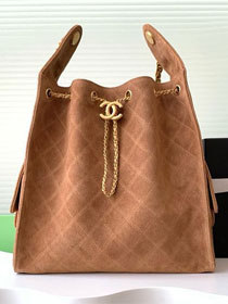 CC original suede 25 medium handbag AS5311 brown