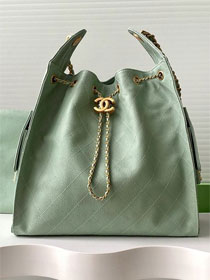 CC original grained calfskin 25 medium handbag AS5311 green
