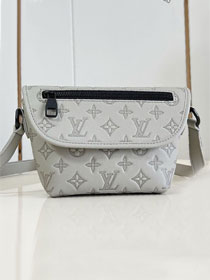 Louis vuitton original calfskin pulse mini shoulder bag M14794 grey