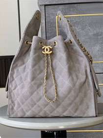 CC original suede 25 medium handbag AS5311 grey