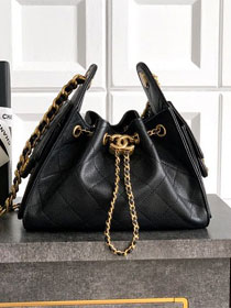 CC original grained calfskin 25 mini handbag AS5631 black