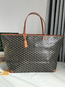 Goyard original canvas artois gm bag GY0129 brown