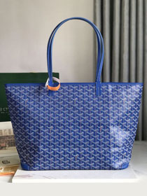 Goyard original canvas artois mm handbag GY0130 blue