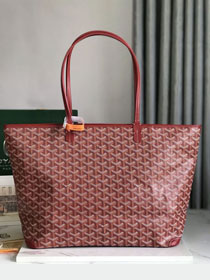 Goyard original canvas artois mm handbag GY0130 red