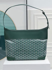 Goyard original canvas mecica hob bag GY0110 green