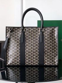 Goyard original canvas morvan document case GY0125 black