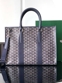 Goyard original canvas morvan document case GY0125 dark blue