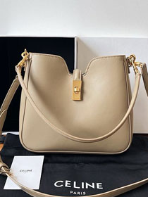 Celine original calfskin small camille 16 soft bag 120693 ivory