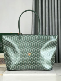 Goyard original canvas artois mm handbag GY0130 pearly green