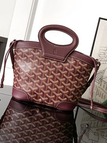 Goyard original canvas beluga mini bag GY0132 bordeaux