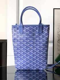 Goyard original canvas poitiers pm bag GY0131 iris