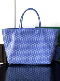 Goyard original canvas saint louis GM bag GY0083 iris